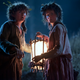 Megan Richards as Poppy Proudfellow and Markella Kavenagh as Elanor “Nori” Brandyfoot
